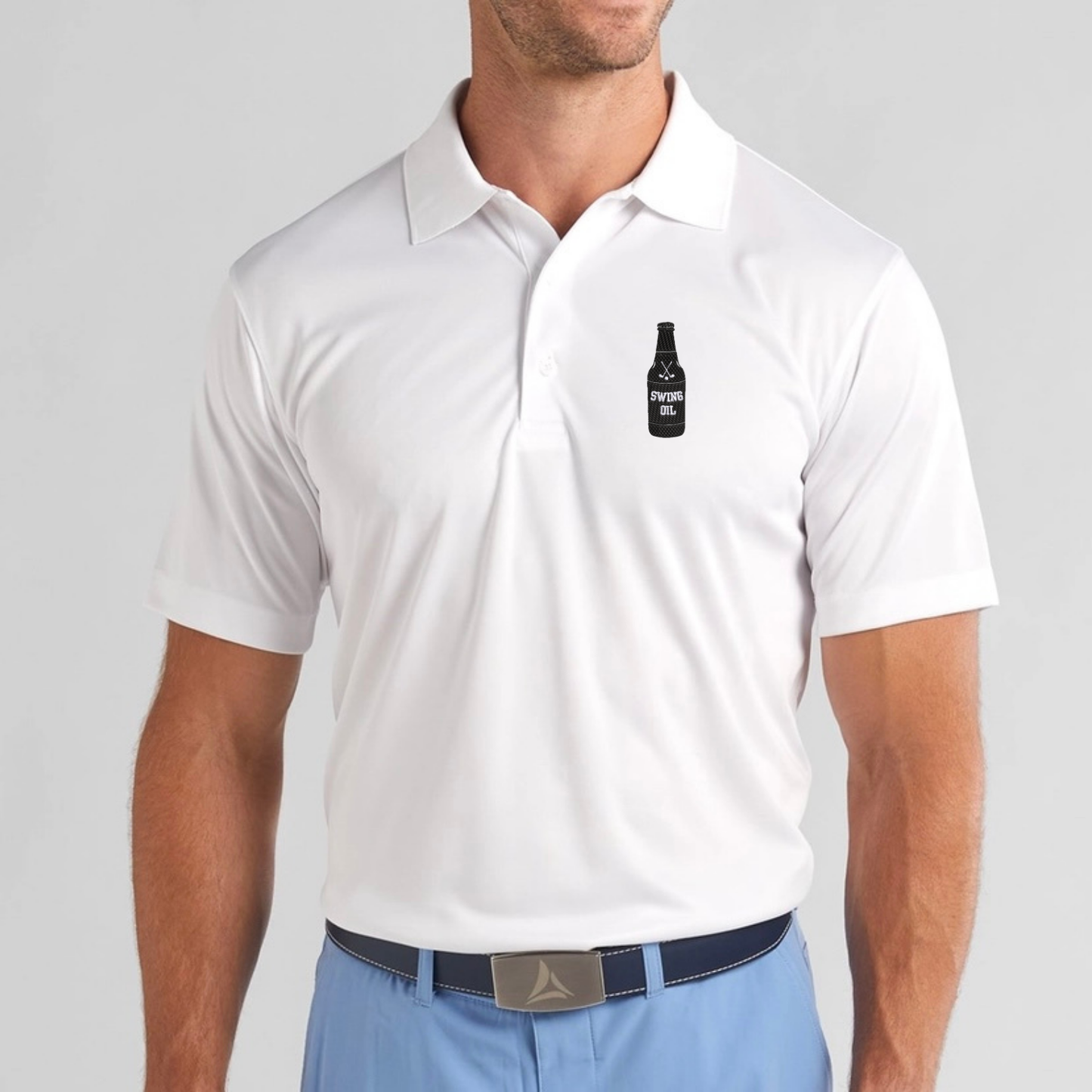 Swing Oil Men's Golf Polo