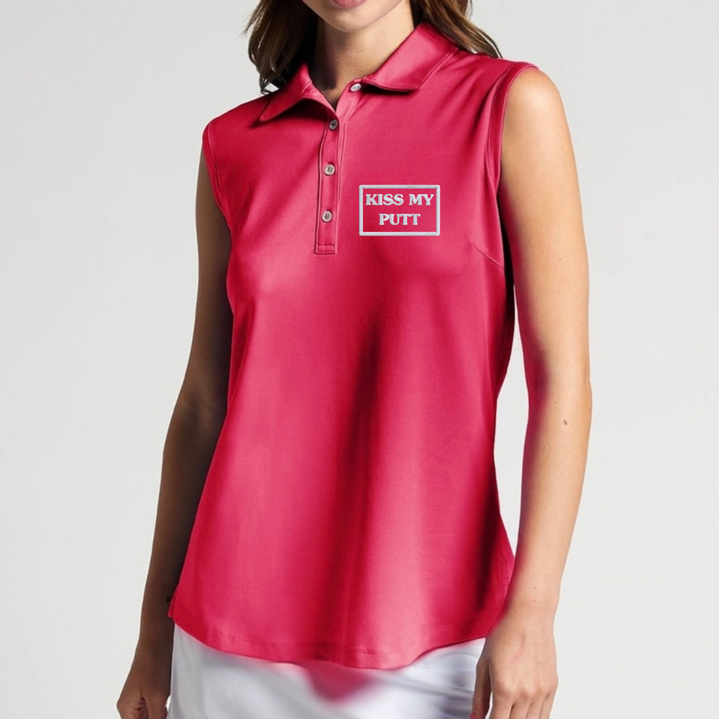 Kiss My Putt Women's Polo