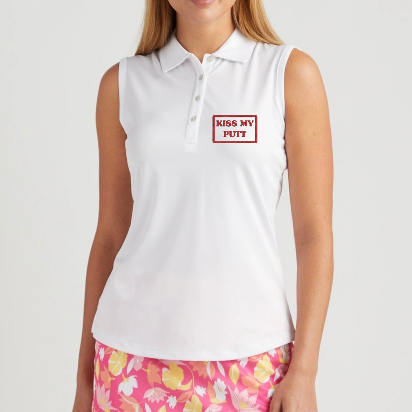 Kiss My Putt Women's Polo